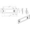 Montagepl.silber f.TS 2000 NV u.NV BC GEZE