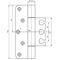 Objektband VARIANT VX 7729/160 VA ma geb.200kg 22,5mm DIN L/R - VPE: 2