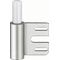Rahmenteil V 8100 WF STA vern.2-tlg. Stahlzargen Stand.