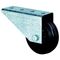 Torbockrolle D.80mm Trgf.50kg m.Platte Gum.BS ROLLEN