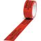 Warnklebeband PP Empfindliche Elektrogeräte L.66 m,B.50mm rot Rl.TRANSPAK