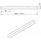 Drückerstift OGRO 114 PB 4-KT.8x123mm STA OGRO