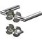 Rosettengrt.CORE8906 8mm/6501/7122 WC AL Alu.Alu F 1 rd.WC DIN L/R D/D OGRO