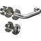 Rosettengrt.CORE8100 8 mm/3020N/6501/6612 PZ Al F 1 rd.PZ DIN L/R fl.D/K