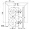 FS-Garnitur Basic 2 VA 60 D/K TS 40-58mm PZ rd DIN L/R HERMAT