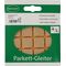 Parkettgleiter Premium 20 x 20mm Filz natur eck.selbstkl.