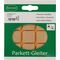 Parkettgleiter Premium 25 x 25mm Filz natur eck.selbstkl.