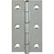 Scharnier H.60mm B.34mm S.1,4mm STA blau verz.gerollt,schmal VORMANN - VPE: 20