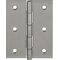 Scharnier 10502 H.60mm B.46mm S.1,2mm VA gerollt,halbbreit VORMANN - VPE: 20