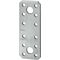 Flachverb.L.180mm B.40mm S.2,5mm STA sendzimir verz.VORMANN - VPE: 50