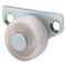 Bettkastenrolle D.30mm Trgf.40kg Material Ku.m.Platte