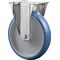 Bockrolle D.125mm Trgf.150kg PU Platte L104xB80mm BS ROLLEN