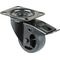 Lenkrolle D.80mm Trgf.100kg m.Festst.Gum.104x80mm schwarz BS ROLLEN