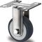 Bockrolle 50mm 50kg TPE Gleitlager VA 55x55mm PP PROMAT
