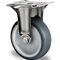 Bockrolle 75mm 75kg TPE Gleitlager VA 67x60mm PP PROMAT