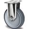Bockrolle 125mm 160kg TPE Gleitlager VA 77x67mm PP PROMAT