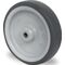 Ersatzrad D.100mm Trgf.100kg TPE grau Achs-D.8mm Nabenl.36mm PROMAT