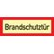 Brandschutzzeichen DIN 4066 L297xB105mm Brandschutztür Folie