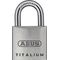 Zylindervorhangschloss 64TI/20 Schlosskörper-B.20mm Titalium versch.-schl.ABUS
