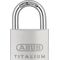 Zylindervorhangschloss 64TI/40 gl Schlosskörper-B.40mm Titalium gl.6411 ABUS