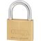 Zylindervorhangschloss 75/60 gl.-7561 Schlosskörper-B.60mm MS gl.ABUS