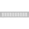 LM-Stegblech 3060 L.600mm B.80mm Alu.S.1,5mm