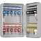 Schlüsselbox SK 20 H250xB180xT80mm grau Stahlbl.Anz.Hak.20 FORMAT