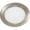 Einbauleuchte Chip Neutralweiß 12 V 4 W EL.-D.58mm Rahmenfarbe Edelstahloptik L&
