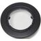 Abdeckring Vision D.70mm schwarz L&S