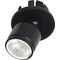 Einbauleuchte FlexSpot Emotion 12 V 1,3 W Rahmenfarbe Schwarz L&S