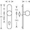 Knopflangschild 19 1927 VA 6204 72mm PZ FSB