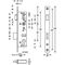 Panik-RR-Einsteckschl.B DIN re.auswärts 24/245/45/92/9mm Kl 3 ktg.SSF