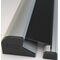 Fingersch.Rollo NR-30 L.1925mm BG silberf.Rollo schwarz ATHMER