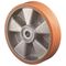 Ersatzrad D.80mm Trgf.120kg Guß-PU Achs-D.12mm Nabenl.20mm BS ROLLEN