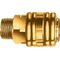 Schnellverschlusskupplung DN 7,2,AG MS Gew.G 1/2 20,95mm EWO - VPE: 10