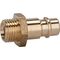 Stecknippel MS blk Stecker DN 7,2 AG G 3/8 Zoll PROMAT - VPE: 10