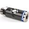 Druckknopf-Sicherheitskupplung DN 7,4,drehb.Alu.Gew.G 3/8 AG Zoll 9mm PROMAT