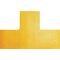 Stellplatzmarkierung Form T selbstkl.signalgelb 20 St.Krt.DURABLE