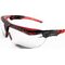 Schutzbrille Avatar OTG Bügel schwarz/rot,Scheibe klar PC HONEYWELL