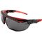 Schutzbrille Avatar OTG Bügel schwarz/rot,Scheibe grau PC HONEYWELL