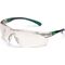 Schutzbrille 506 UP EN 166,EN 170,EN 172 Bügel schwarz/grün,Scheibe In/out PC - VPE: 10