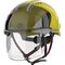 Industriekletterhelm EVO® VISTAshield® Dualswitch™ gelb/rauch ABS