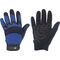 Kunstlederhandschuhe Master Gr.10 schwarz/blau Kunstleder