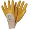 Handschuhe Ems Gr.10 gelb besonders hochwertige Nitrilbeschichtung - VPE: 12