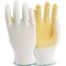 Handschuhe PolyTRIXN 912 Gr.10 weiß/gelb EN 388 PSA II - VPE: 10