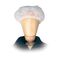 Kopfhaube Clip D.52cm weiß PSA I ASATEX - VPE: 200