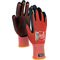 Handschuh Flexible Advanced 1901 Gr.9 schwarz/rot EN388 EN420+A1 PSA II OX-ON - VPE: 12