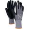 Handschuh Flexible Supreme 1600 Gr.8 schwarz/hellgrau EN388 EN420+A1 EN407 PSAII - VPE: 12