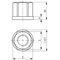 Sechskantmutter DIN 6331 M16 SW 24mm geschm.Festigkeit 10 AMF