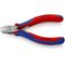 Seitenschneider f.Ku.Gesamt-L.125mm ger.Mehrkomp.-Hüllen KNIPEX